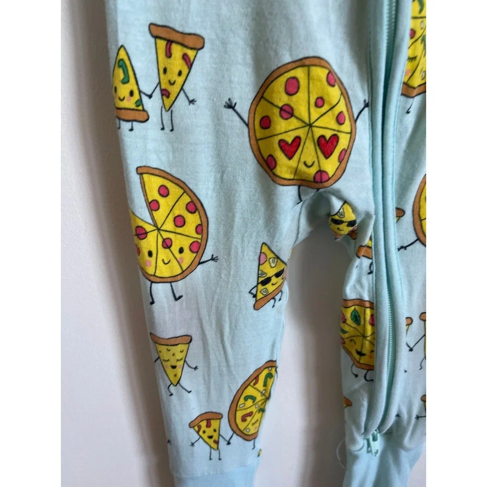 Little Sleepies‎ Pizza Bamboo Zippy 0-3M